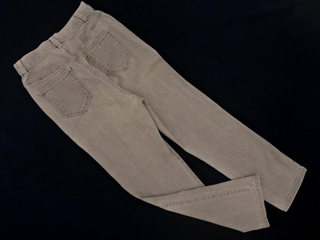 Heather ヘザー USED加工 デニムパンツ sizeXS/グレー ■■ ☆ ekb4 レディース