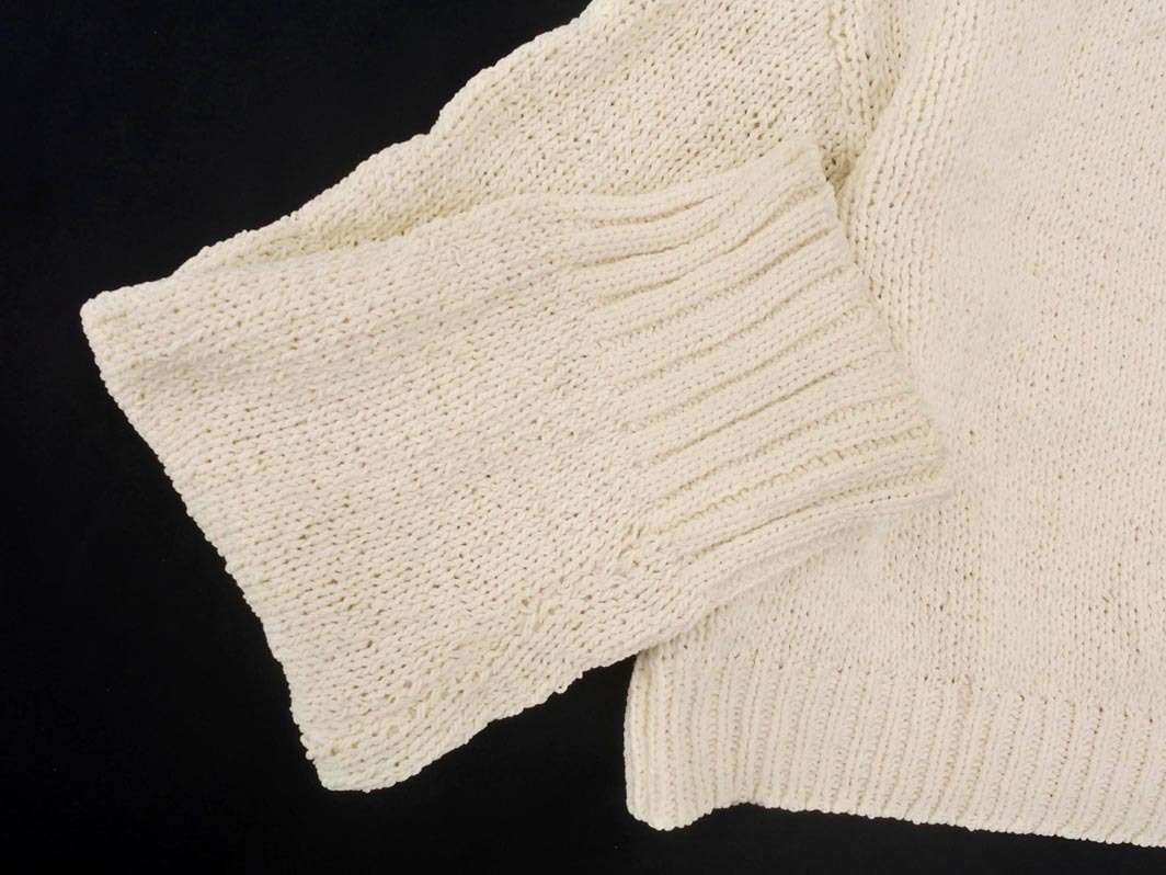 EMODA エモダ ボートネック ショート丈 ニット セーター オフホワイト ◇■ ☆ ekb5 レディース