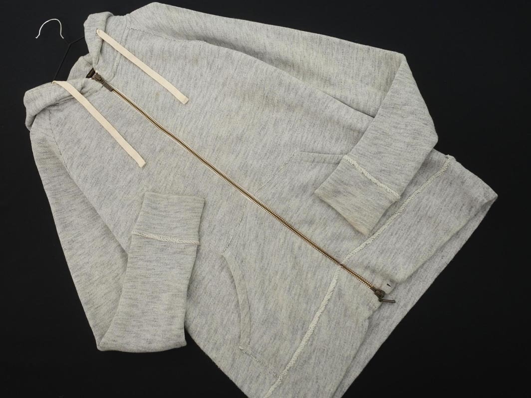 BARNYARDSTORM バンヤードストーム ジップアップ パーカー size1/グレー ◇■ ☆ ekb5 レディース