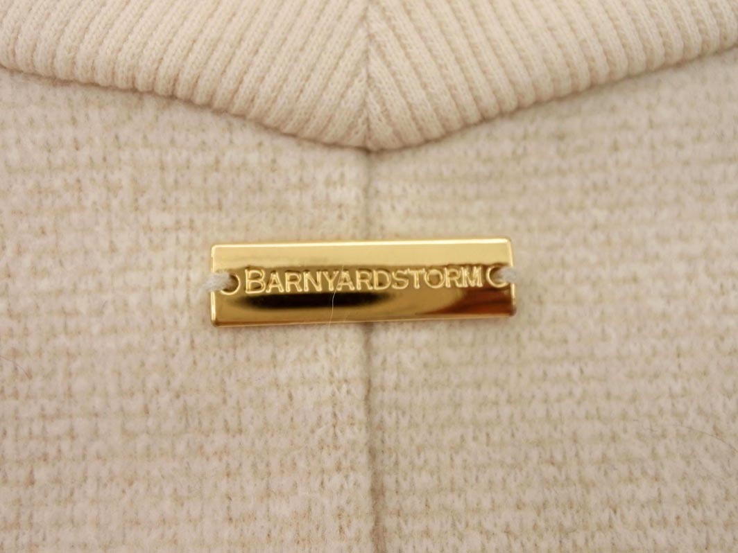 BARNYARDSTORM バンヤードストーム サイドジップ ボーダー プルオーバー カットソー size1/ベージュ ◇■ ☆ ekb5 レディース