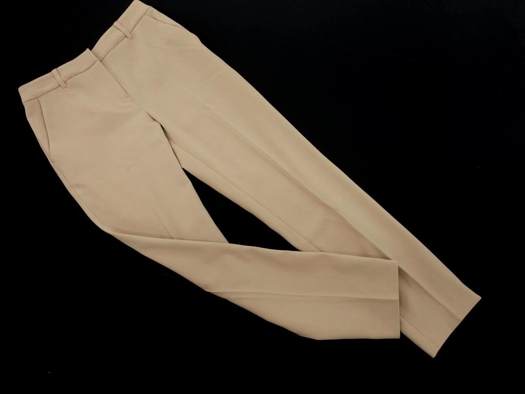 NATURAL BEAUTY BASIC ナチュラルビューティーベーシック トラウザー パンツ sizeXS/ベージュ ■■ ☆ ekb4 レディース