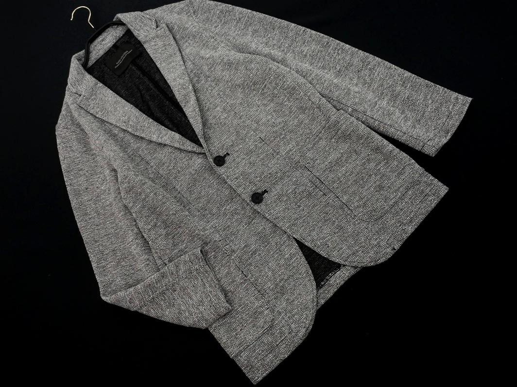 nano universe ナノユニバース テーラード ジャケット sizeS/グレー ◇■ ☆ ekb4 メンズ