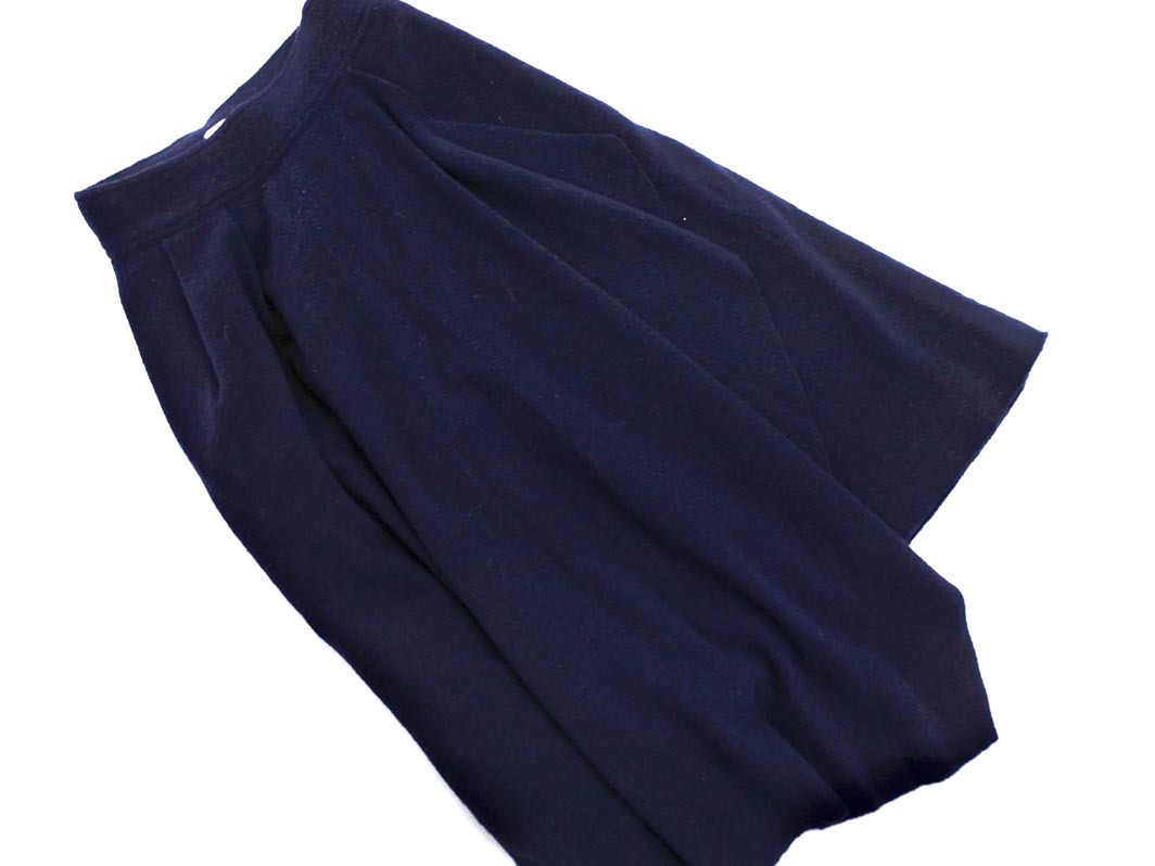 MACPHEE マカフィー トゥモローランド ウール混 フレア スカート size32/紺 ◇■ ☆ ekb5 レディース
