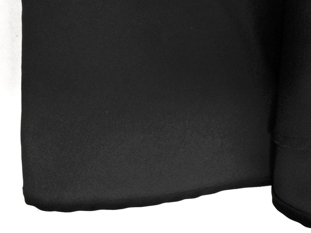 CECIL McBEE セシルマクビー ラップ調(diào) フレア スカート sizeM/黒 ■■ ☆ ekb5 レディース