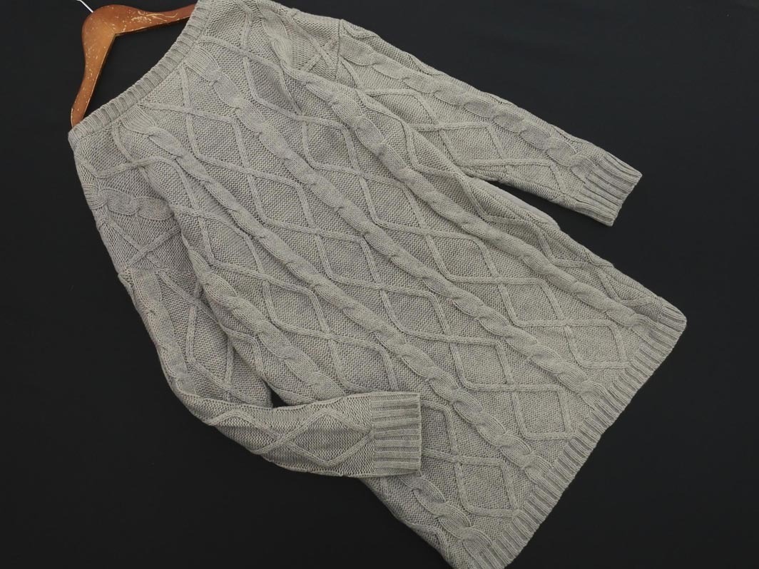 CECIL McBEE セシルマクビー ニット ワンピース sizeM/グレー ◇■ ☆ ekb8 レディース