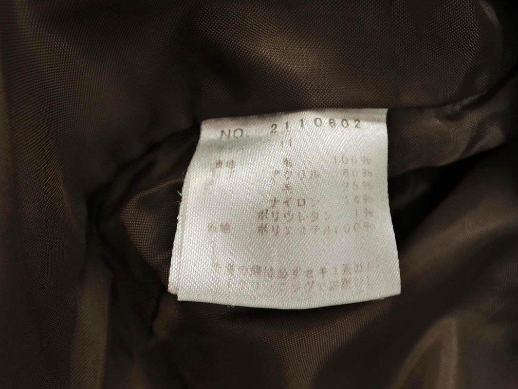 EASTBOY イーストボーイ ウール混 ダブルボタン ショート コート size11/ベージュ ◇■ ☆ ekc0 レディース
