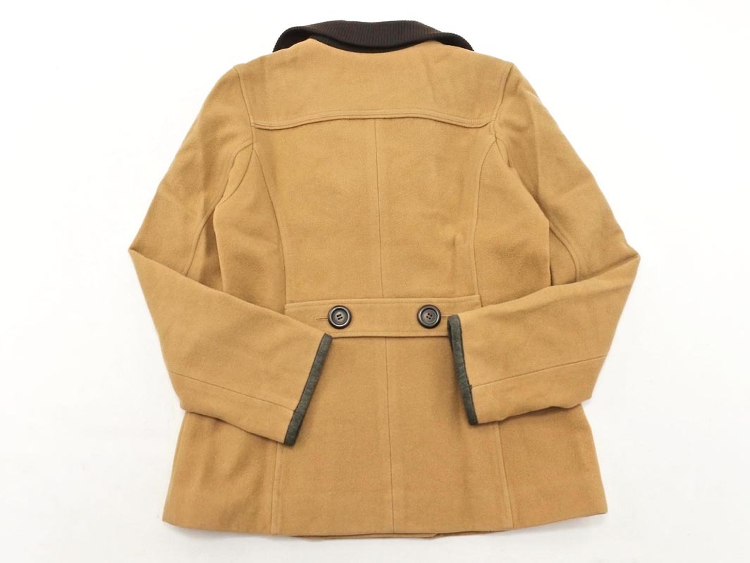 EASTBOY イーストボーイ ウール混 ダブルボタン ショート コート size11/ベージュ ◇■ ☆ ekc0 レディース