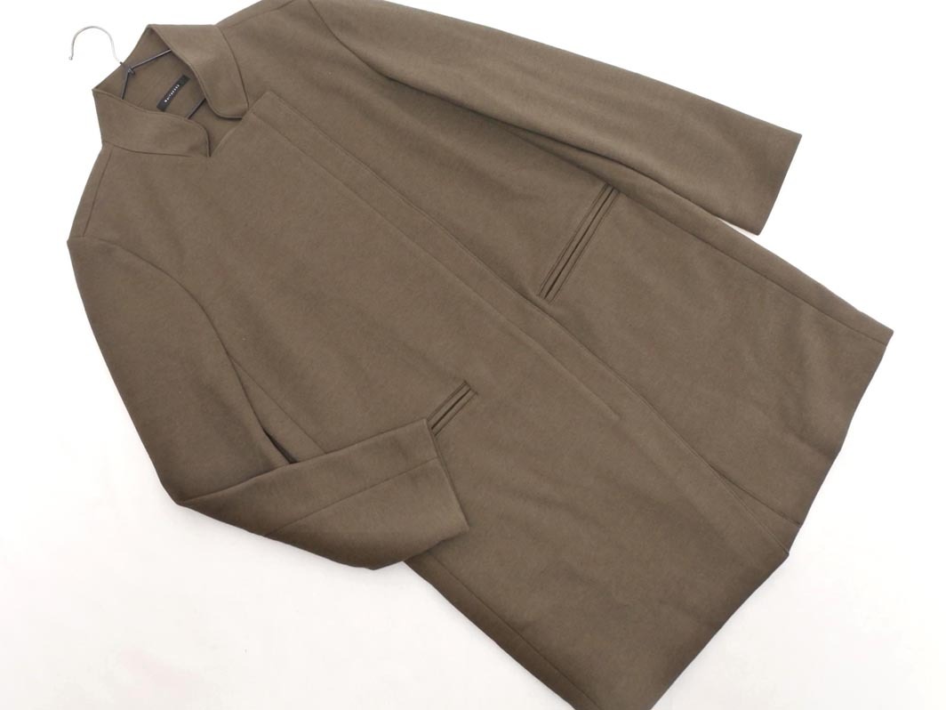 新品 MAITRESSE メトリーゼ スタンドカラー コート size9/カーキ ◇■ ☆ ekc1 レディース