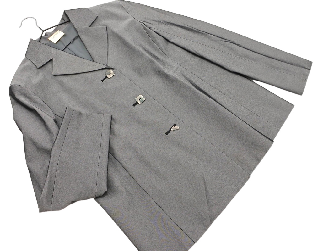 SUTSESO スチェッソ テーラード ジャケット size40/グレー ◇■ ☆ ekc1 レディース