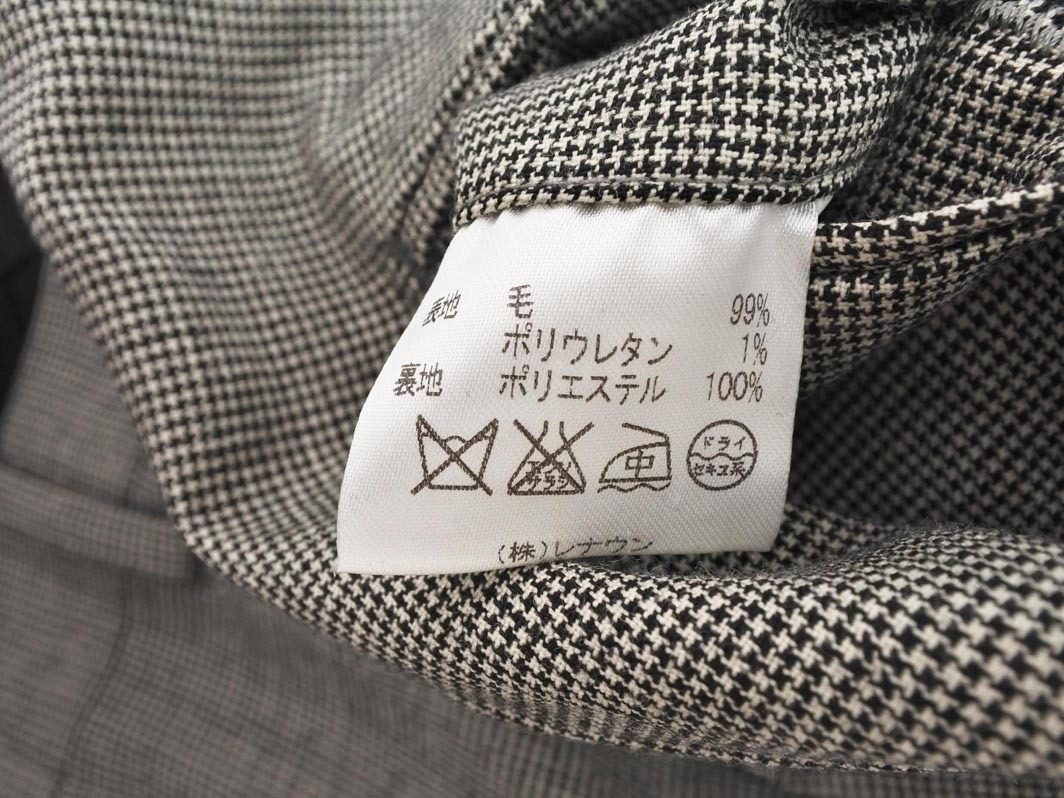 D’URBAN ダーバン ウール混 タック スラックス パンツ size100/グレー ◇■ ☆ ekc2 メンズ