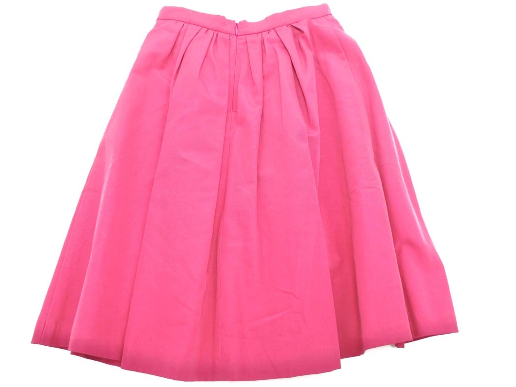 ネコポスOK Apuweiser-riche アプワイザーリッシェ タック Aライン 臺(tái)形 スカート size1/赤紫 ◇■ ☆ ekc5 レディース