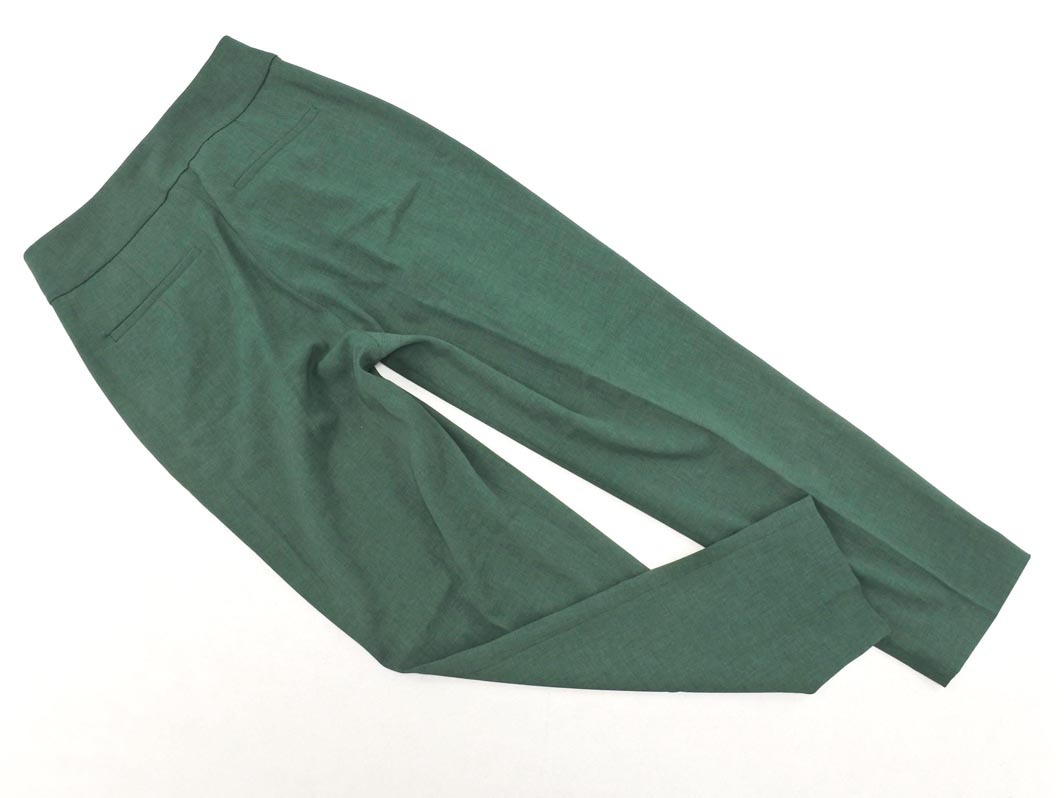 ネコポスOK NATURAL BEAUTY BASIC ナチュラルビューティーベーシック トラウザー パンツ sizeXS/緑 ■■ ☆ ekc6 レディース