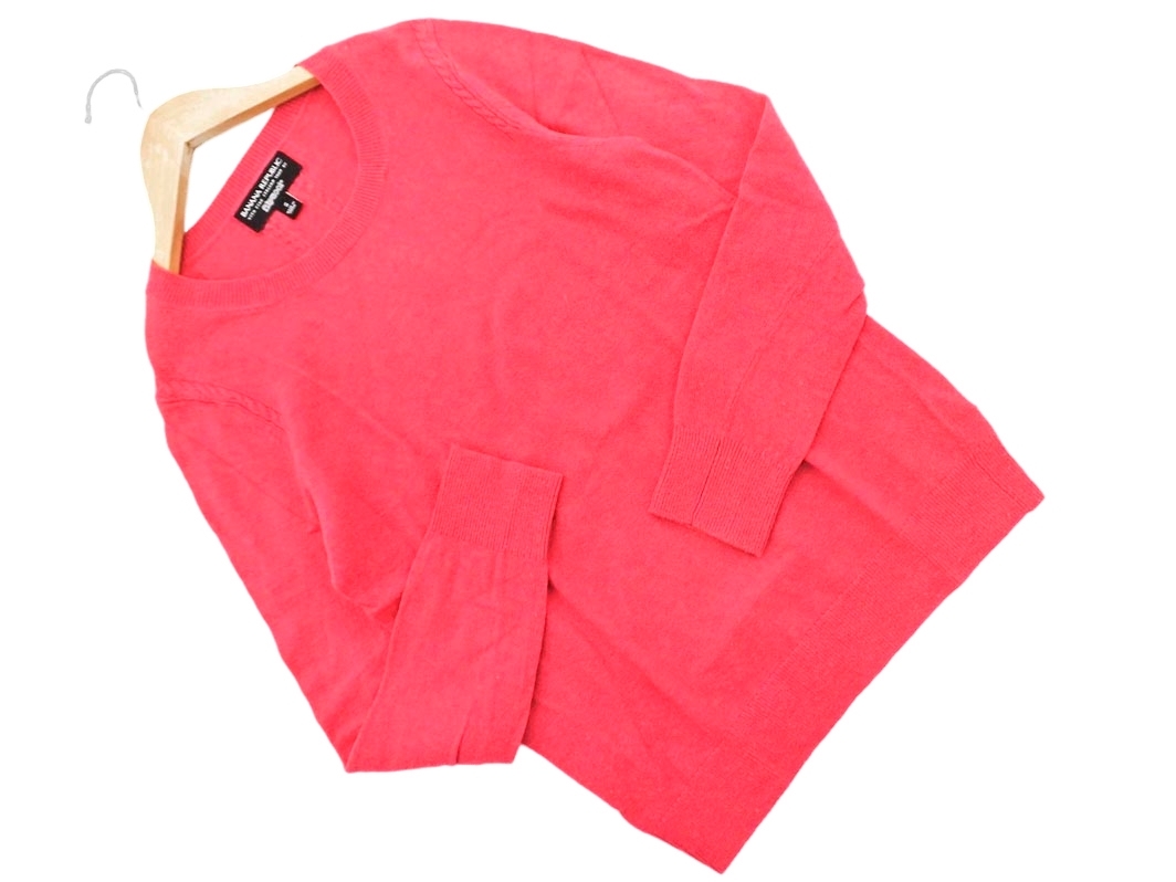 BANANA REPUBLIC バナナリパブリック カシミヤ混 ニット セーター sizeS/赤 ◇■ ☆ ekc7 レディース