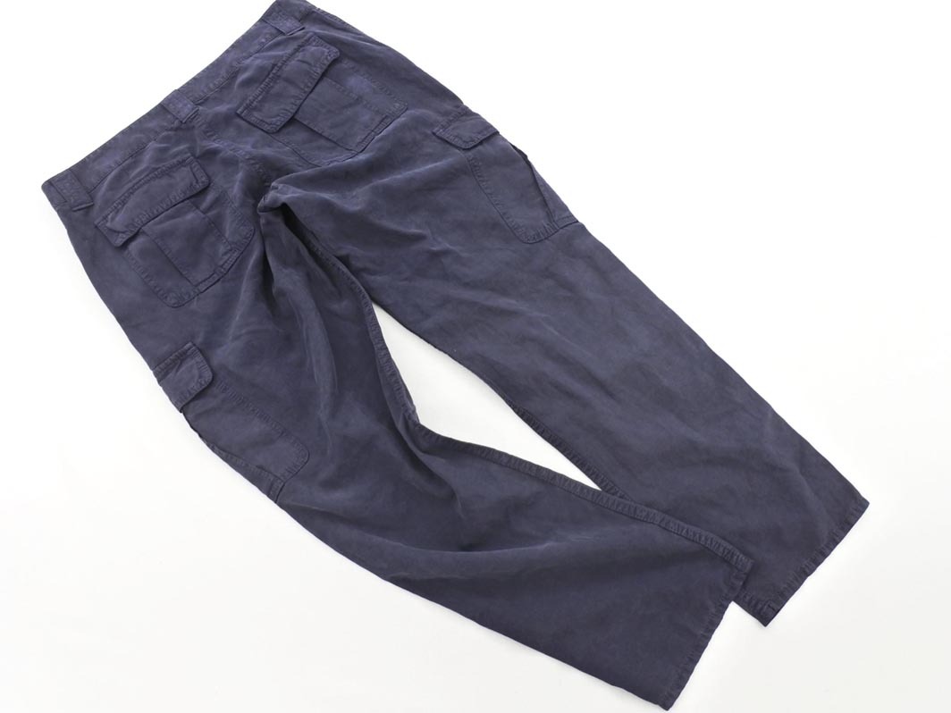 GRACE CONTINENTAL グレースコンチネンタル リネン混 カーゴ パンツ size36/紺 ■◇ ☆ ekc9 レディース