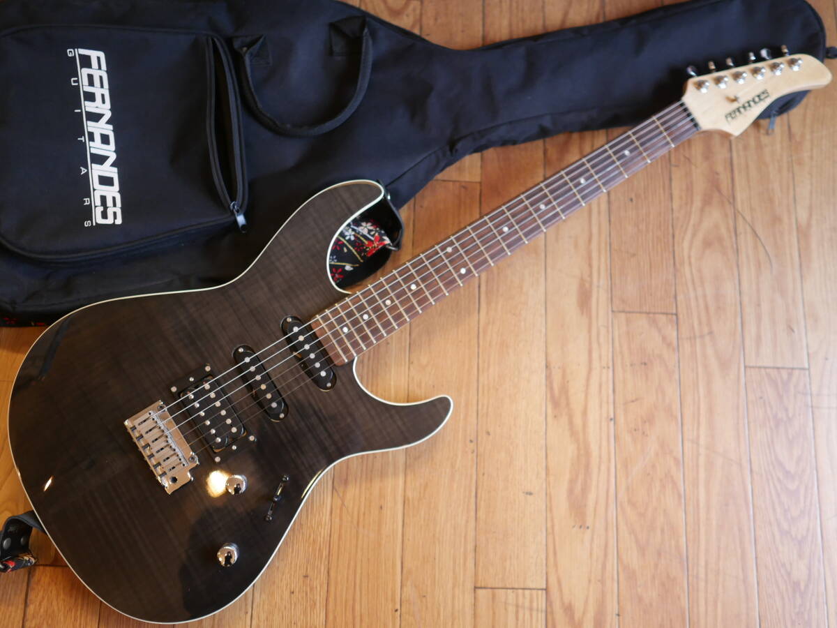 FERNANDES FR-40 エレキギター ソフトケース付 FERNANDES FR-40 エレキギター ソフトケース付
