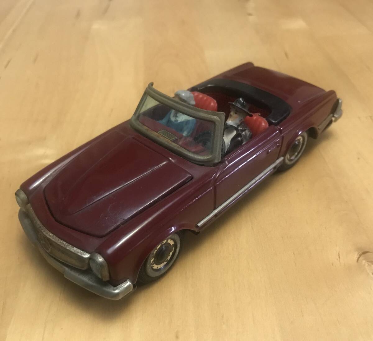 ミニカー メルセデスベンツ 230SL ブリキ レトロ アンティーク ミニカー メルセデスベンツ 230SL ブリキ レトロ アンティーク