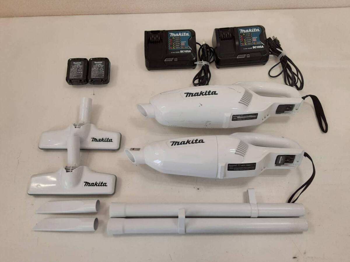【LA-1479 し】 CL107FD CL108FD makita マキタ 掃除機 動作品 コードレスクリーナー 清掃済み