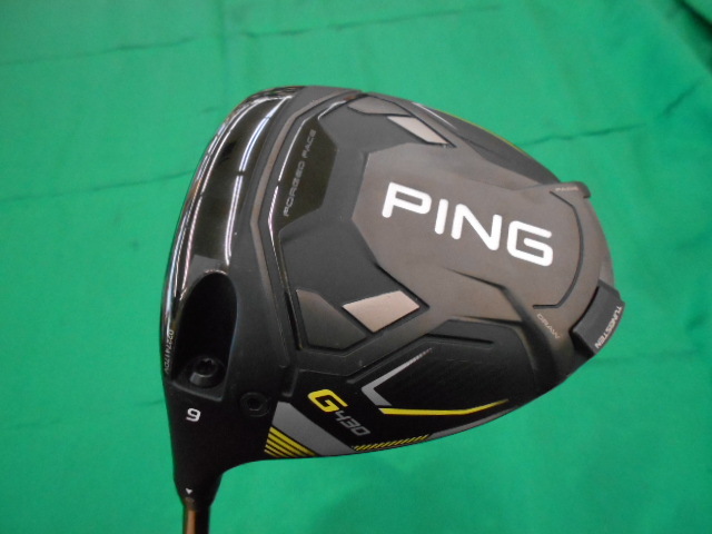 0260Ａ★中古★ＰＩＮＧ★Ｇ430ＬＳＴ　９度★PING TOUR 2.0 CHROME 65★Ｘ★カバー有★