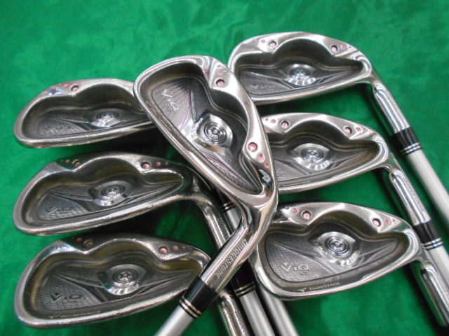 1287Ａ★中古★BRIDGESTONE★TOURSTAGE VIQ　2010　　7本SET★VT-40i★Ａ★