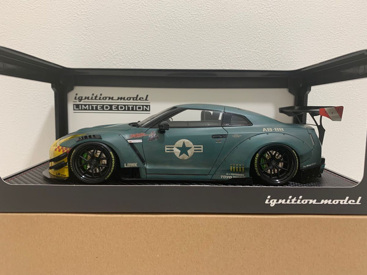 イグニッションモデル WEB限定 1/18 LB-WORKS Nissan GT-R R35 イグニッションモデル WEB限定 1/18 LB-WORKS Nissan GT-R R35