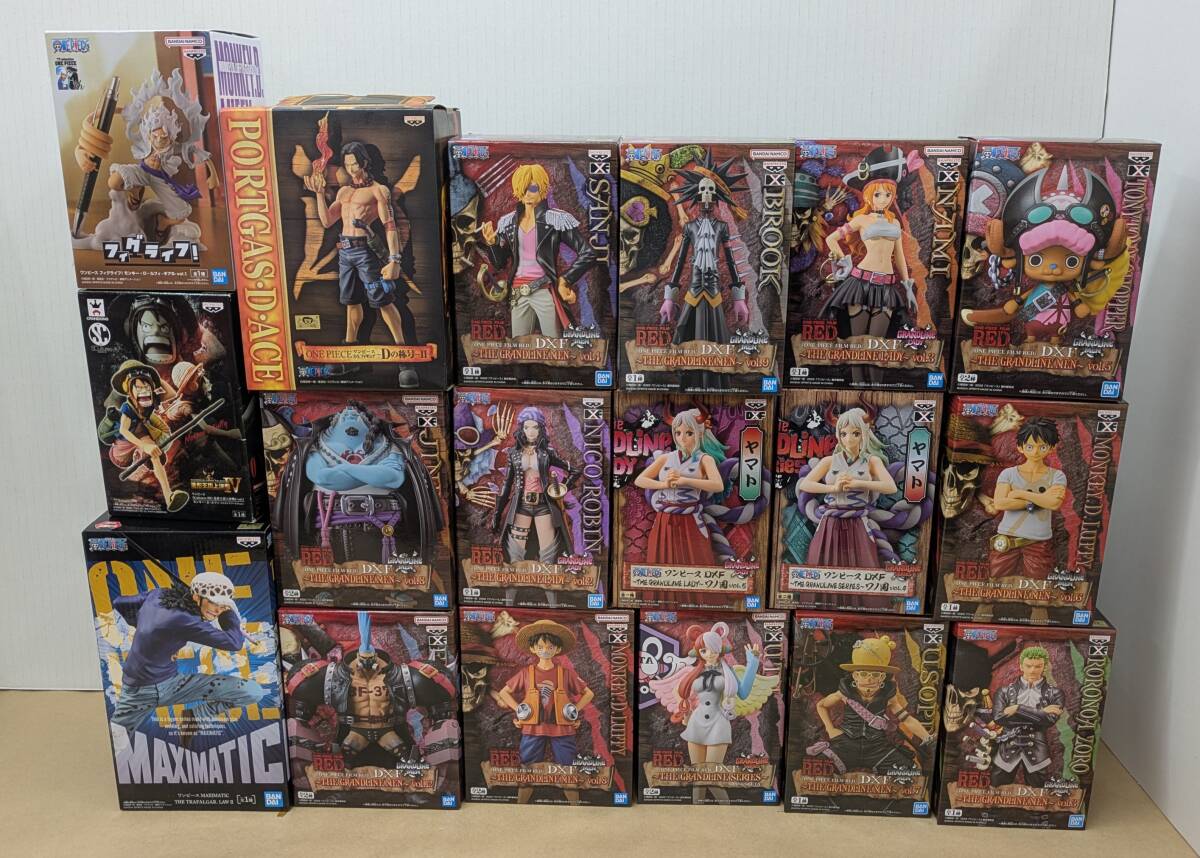 ◎D333/ジャンク!! ワンピース関連キャラ フィギュア 開封品 グッズ まとめ処分 ※箱傷み、キズ汚れあり