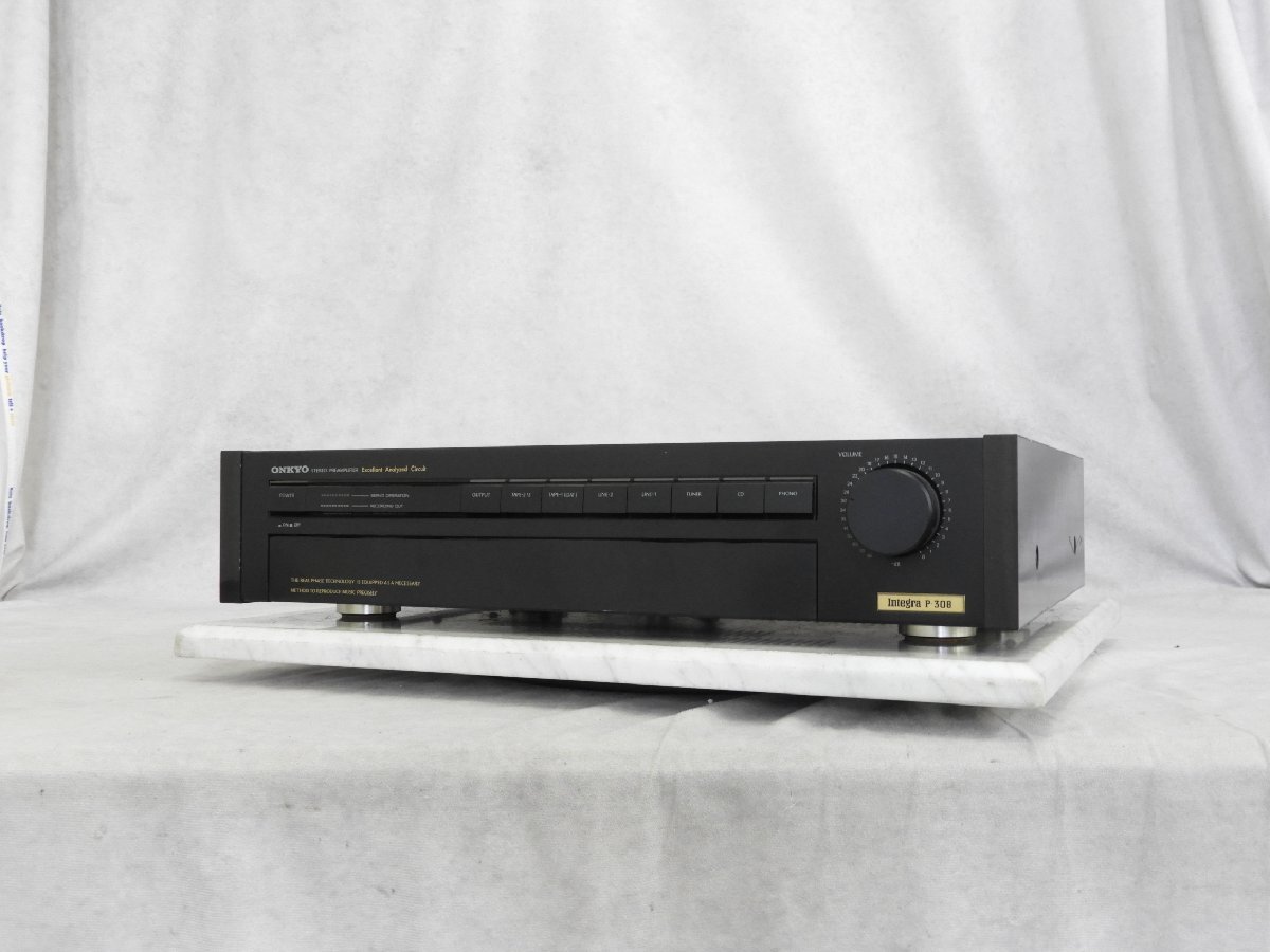 ☆ ONKYO Integra P-308 プリアンプ 動作良好 直接手渡し可 ☆