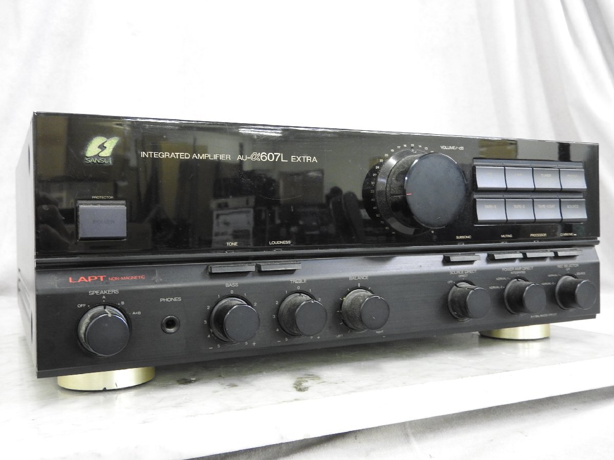 サンスイ　プリメインアンプ　AU-a607 EXTRA サンスイ(SANSUI)|【メンテ済】SANSUIプリメインアンプ|HARDOFF