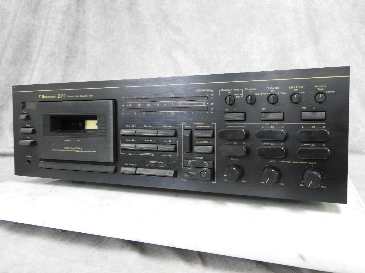 Yahoo!オークション - nakamichi ナカミチ ZX-9 カセットデッキ Yahoo!オークション - nakamichi ナカミチ ZX-9 カセットデッキ