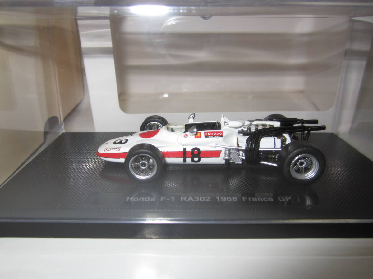 6732円 即決 エブロ 44384 1/43 ホンダ RA302 1968年フランスGP 6732円 即決 エブロ 44384 1/43 ホンダ RA302 1968年フランスGP