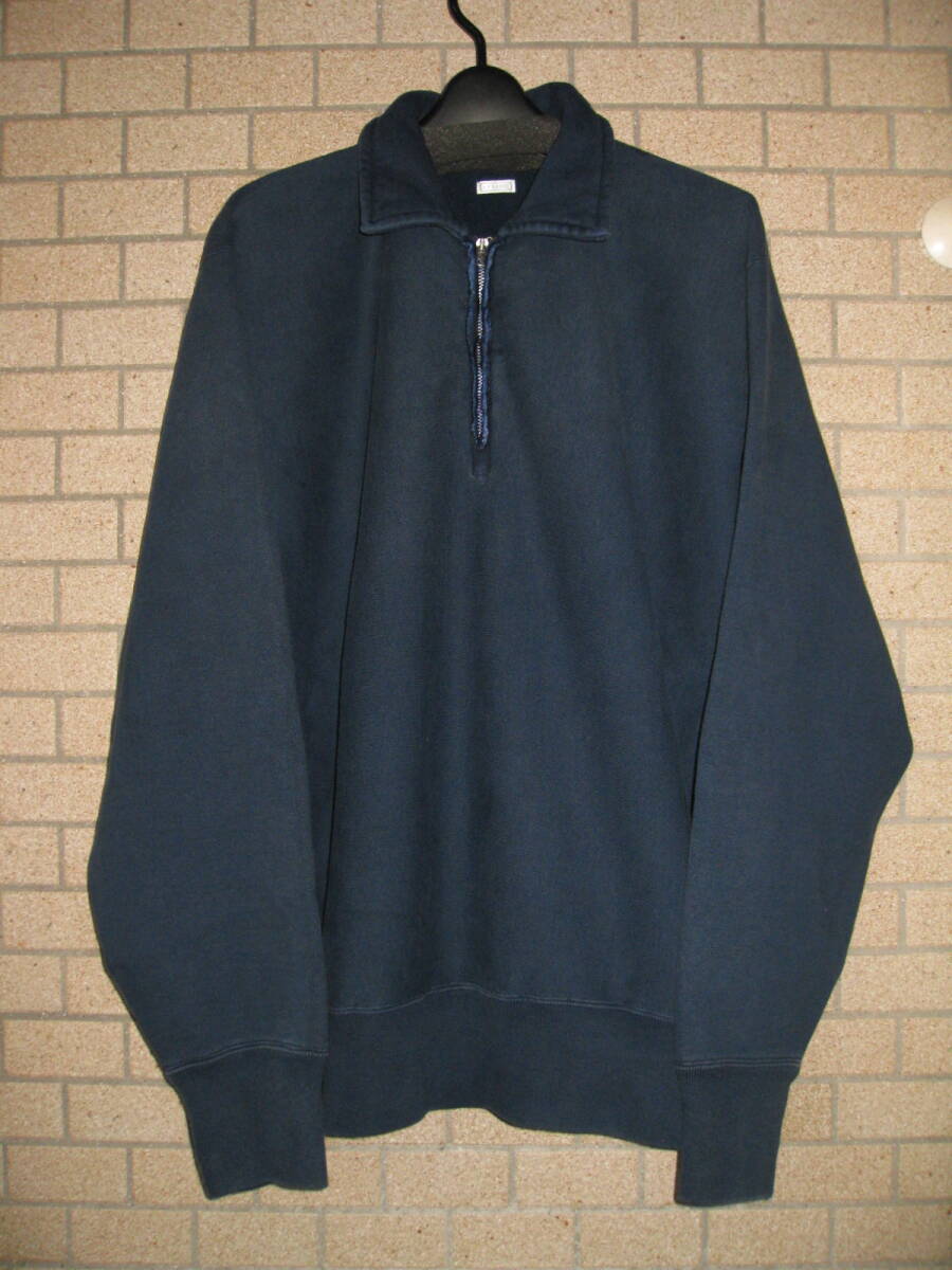 A.PRESSE/アプレッセ 24fw Vintage Half Zip Sweat Shirt スウェット everyone 