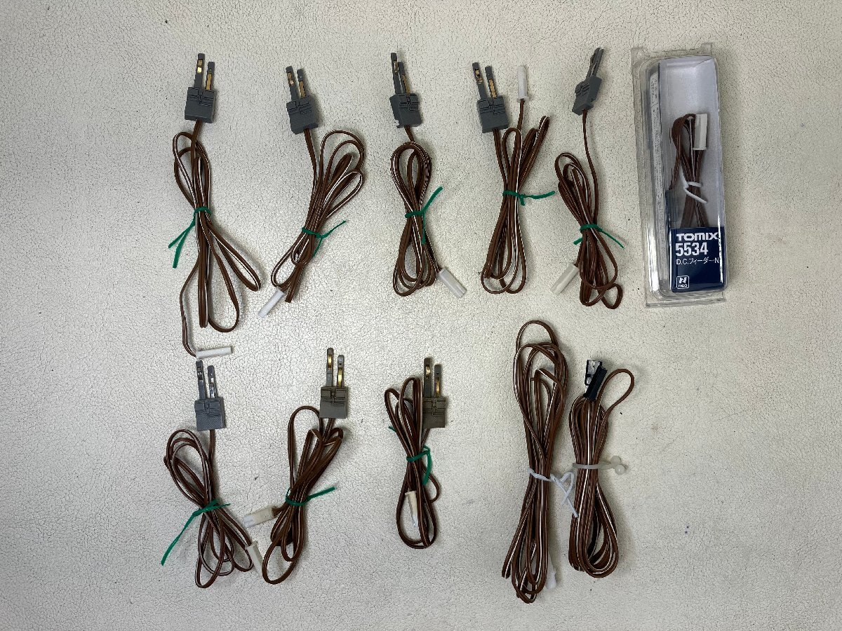 トミックス Tomix D.C フィーダーN TCS 延長コード （フィーダー用/電動ポイント用）11点 Nゲージ HAM1114