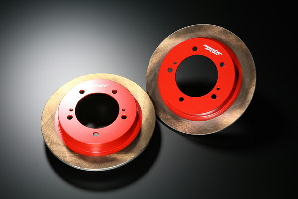 モンスタースポーツ フロントブレーキディスクローター 左右2枚セット ジムニーシエラ JB43W 05.11～（4型～） 4WD_画像1
