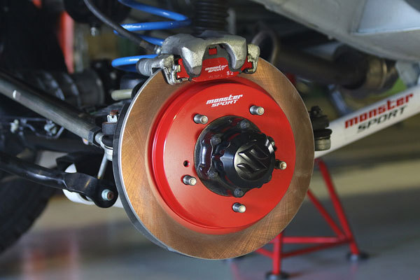 モンスタースポーツ フロントブレーキディスクローター 左右2枚セット ジムニーシエラ JB43W 05.11～（4型～） 4WD_画像3