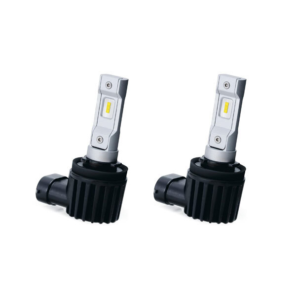 PIAA LEH172 フォグライト 高輝度LED H11 6600K 蒼白色 ブルーホワイト 4000lm シビック FN2 H21.11~H24.6 タイプR ユーロ 純正H1/D2R/H11_画像2