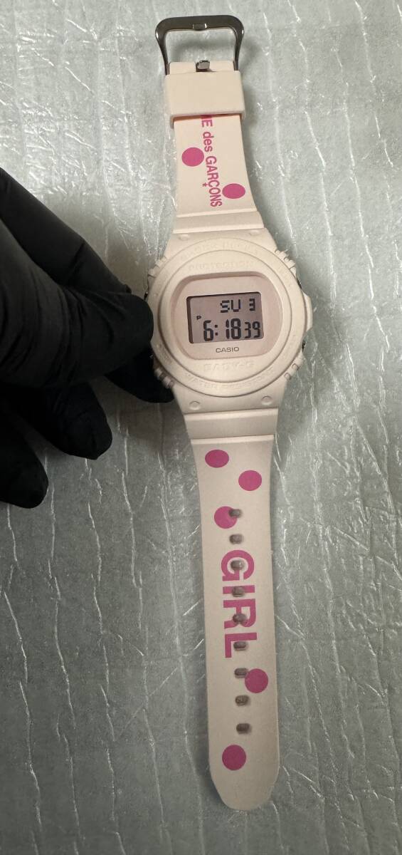 コム デ ギャルソン BABY-G OI-K802-051-1-1 ブラック アンド コム デ ギャルソン BABY-G OI-K802-051-1-1 ブラック アンド