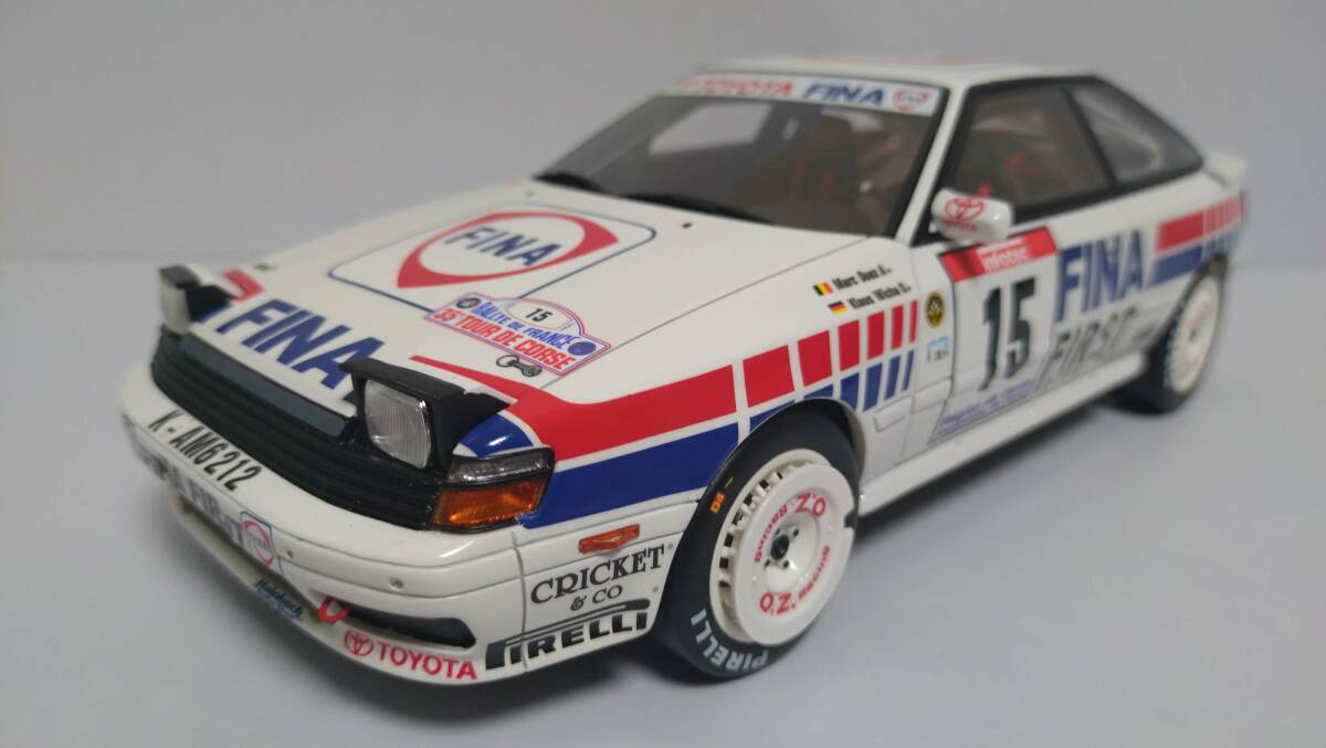 1/18 OTTO オットー OTM727　トヨタ セリカ ツールド コルス 1991　Toyota Celica GT-Four (ST165) Tour de Corse 1991 