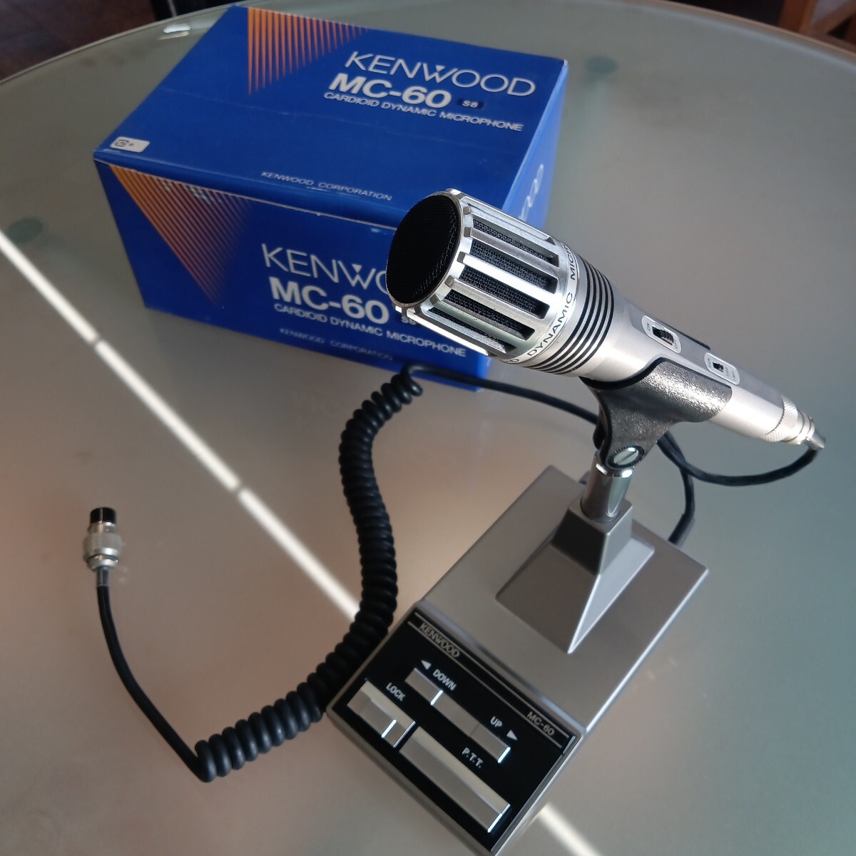 ケンウッド KENWOOD MC-60 ダイナミック型スタンドマイク ケンウッド KENWOOD MC-60 ダイナミック型 スタンドマイク 1円