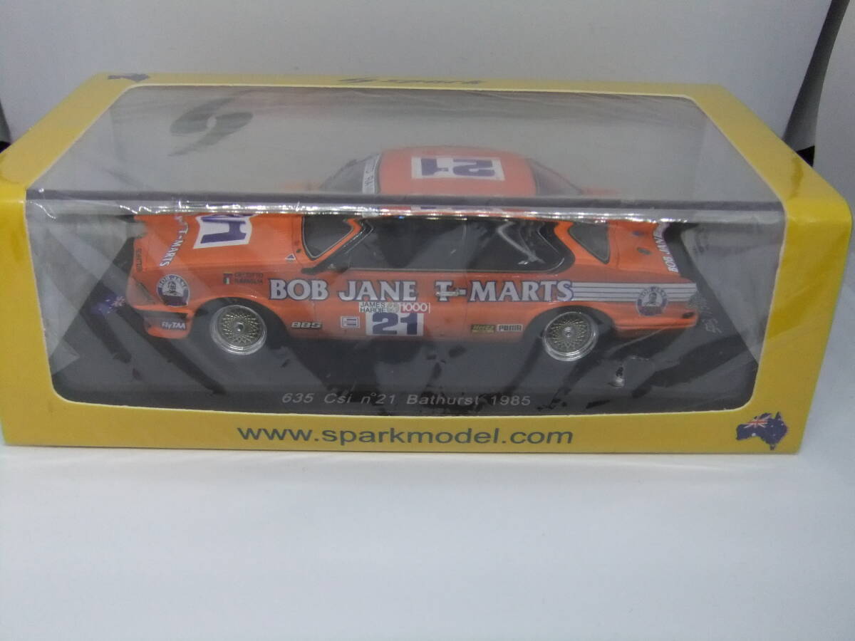 1/43 スパーク BMW 635 Csi #21 Bathurst 1985