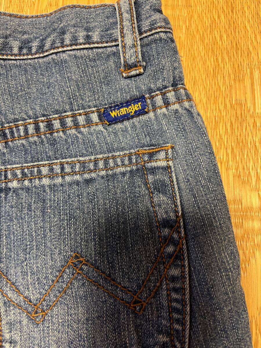 Wrangler ラングラー ジーンズ ダメージ風 150_画像5