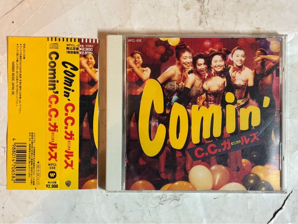 CD 帯 ハガキ付 C.C.ガールズ Comin' WPCL-658_画像1
