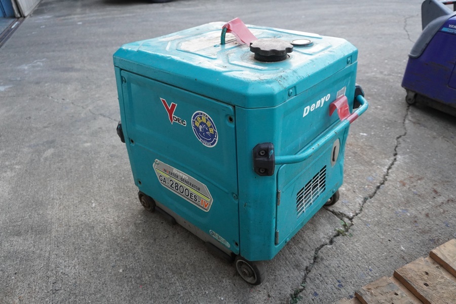 伊勢市。引取り限定。ジャンク品 デンヨー発電機 個人出品〉愛知県発!デンヨー インバーター発電機 ≪GA-2800ES