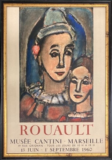 ≪　　ジョルジュ・ルオー　　≫　 オリジナルリトグラフ 　 MUSEE CANTINI-MARSEILLE　 1939年　　GEORGES ROUAULT