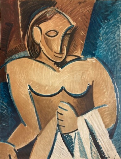 【特価】　≪　　パブロ・ピカソ　　≫　　オリジナルリトグラフ【石版画】　 1960年　　PICASSO-TATE GALLERY 　 PABLO　PICASSO