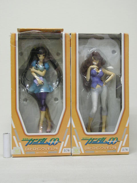 ■バンプレスト 機動戦士ガンダムOO(ダブルオー) DXヒロインフィギュア4 王留美/スメラギ・李・ノリエガ 全2種