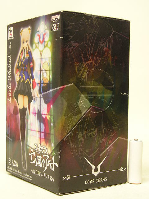 【箱イタミ】■バンプレスト コードギアス 亡國のアキト DXFフィギュア レイラ?マルカル/日向アキト 全2種