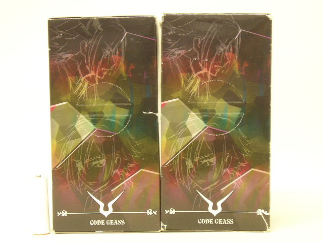【箱イタミ】■バンプレスト コードギアス 亡國のアキト DXFフィギュア レイラ?マルカル/日向アキト 全2種