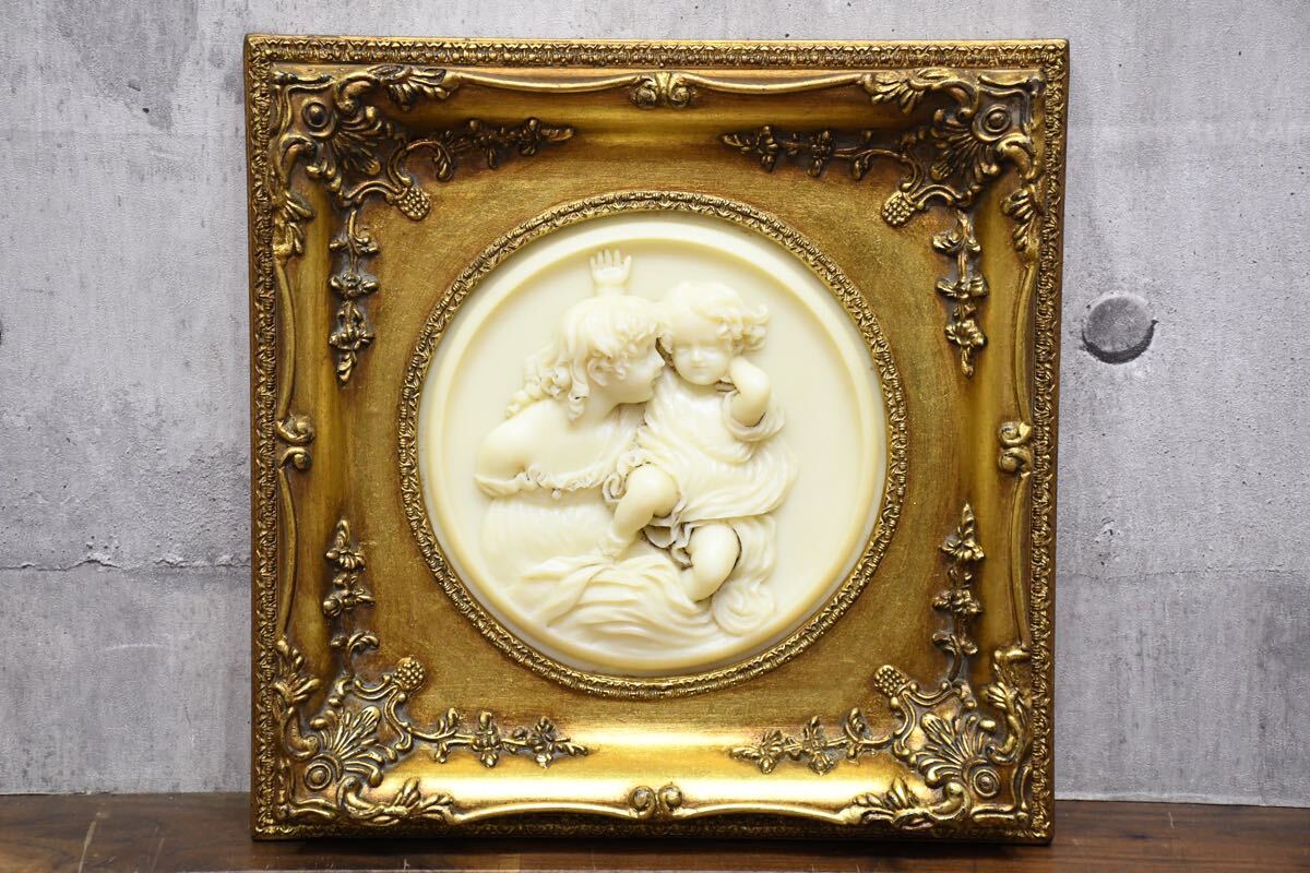 CLC4p роскошный рамка Gold рама relief ro здесь style произведение искусства осмотр ) античный Edward William wa ион скульптура 