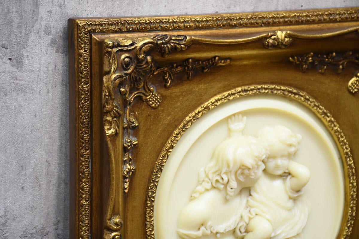 CLC4p роскошный рамка Gold рама relief ro здесь style произведение искусства осмотр ) античный Edward William wa ион скульптура 