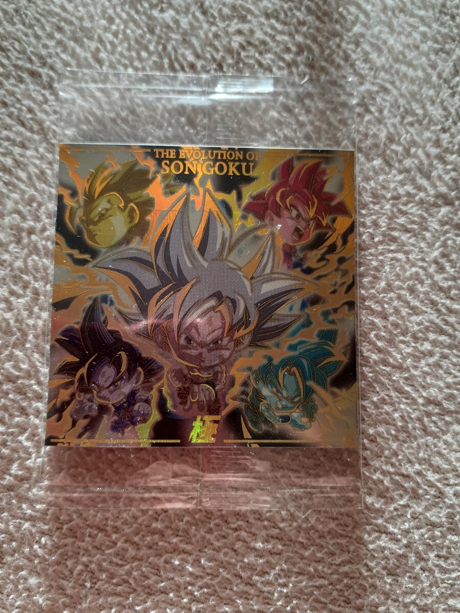 ドラゴンボール 超戦士シール ウエハース 孫悟空 シークレット ドラゴンボール 超戦士シール ウエハース 孫悟空 シークレット