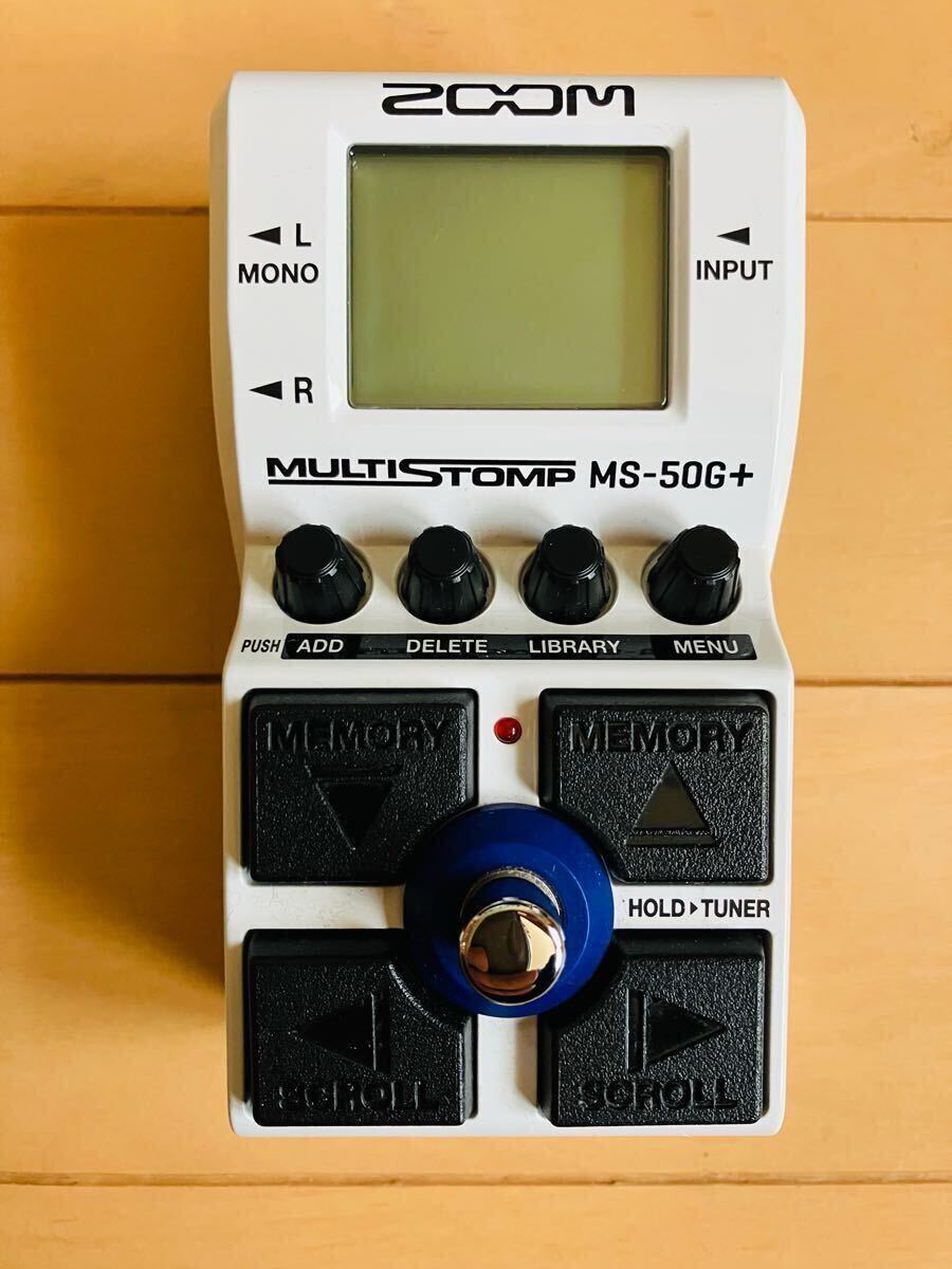 【】ZOOM MS-50g+ マルチエフェクター